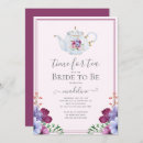Search for plum bridal shower invitations Vintage