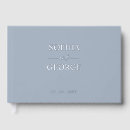 Search for dusty blue guest books Gold