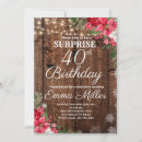 Search for winter 40th birthday invitations Adult birthday party