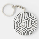 Search for native art key rings Geometric