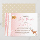 Search for birch baby shower invitations Deer