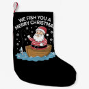 Search for fisherman christmas stockings Santa