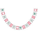 Search for nature bunting flags Floral pattern