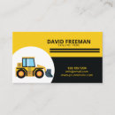 Search for loader business cards Construction