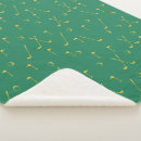 Search for green and gold blankets Coach