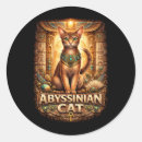 Search for abyssinian cat stickers Feline