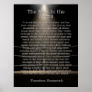 Search for the man in arena posters Motivational