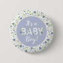 Search for vintage flower badges Blue