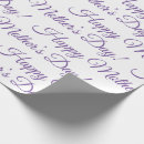 Search for purple holiday wrapping paper Purple and white
