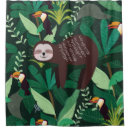 Search for sloth shower curtains Illustration