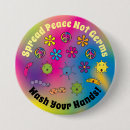 Search for germs badges Virus