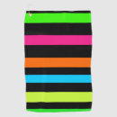Search for neon golf towels Stripes