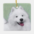 Search for samoyed christmas tree decorations Nenetskaya laika