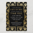 Search for gatsby baby shower invitations 1920s