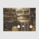 Search for vintage car tissue paper Retro