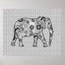 Search for black and white elephant art Elephants