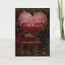 Search for music valentines day cards Piano