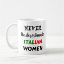 Search for italian women mugs Italy