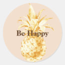 Search for yellow pineapple stickers Tropical