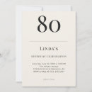 Search for formal 80th birthday invitations Adult