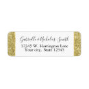 Search for glitzy return address labels Glitter