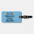 Search for corgi luggage tags Pembroke welsh corgi