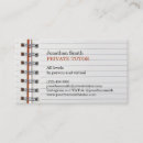 Search for academic business cards School