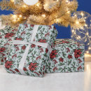 Search for poinsettia wrapping paper Greenery