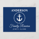 Search for anchor postcards Navy blue