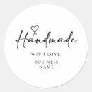 Search for handmade business stickers Chic