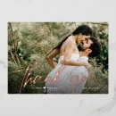 Search for real foil wedding thank you cards Minimalist