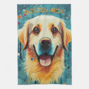 Search for golden retriever tea towels Dog mum