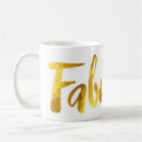 Search for faux foil mugs Gold