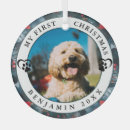 Search for pet photo christmas tree decorations Pet's first christmas