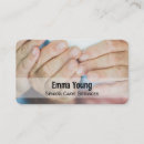 Search for senior care business cards Private nurse