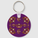 Search for gold crown key rings Queen