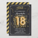 Search for 18th surprise birthday invitations Gold