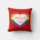 Search for rainbow heart cushions Gay