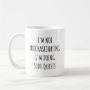 Search for procrastination mugs Gamer