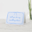 Search for wedding thank you bridesmaid cards Blue