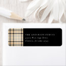 Search for tan return address labels Classy