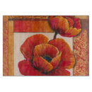 Search for orange chopping boards Floral pattern