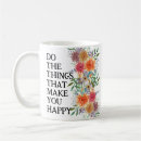 Search for makes you happy mugs Typography