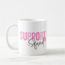 Search for breast cancer support mugs Warrior