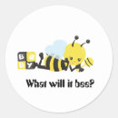 Search for cute bee stickers Gender reveal
