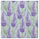 Search for lavender flower fabric Botanical