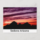 Search for sedona postcards Sunset