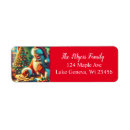 Search for cookie return address labels Watercolor