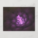 Search for purple flower pattern postcards Blossom