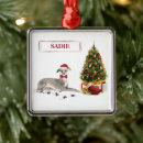 Search for italian santa christmas tree decorations Dog